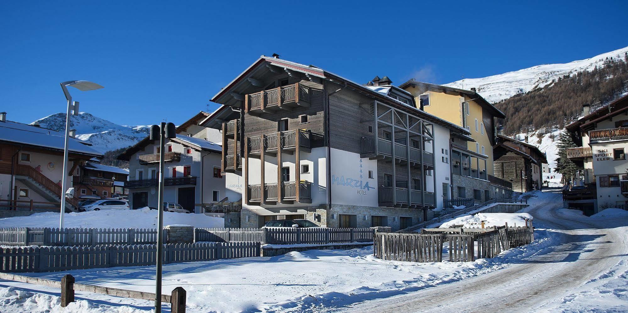 Hotel Marzia Лівіньо Екстер'єр фото